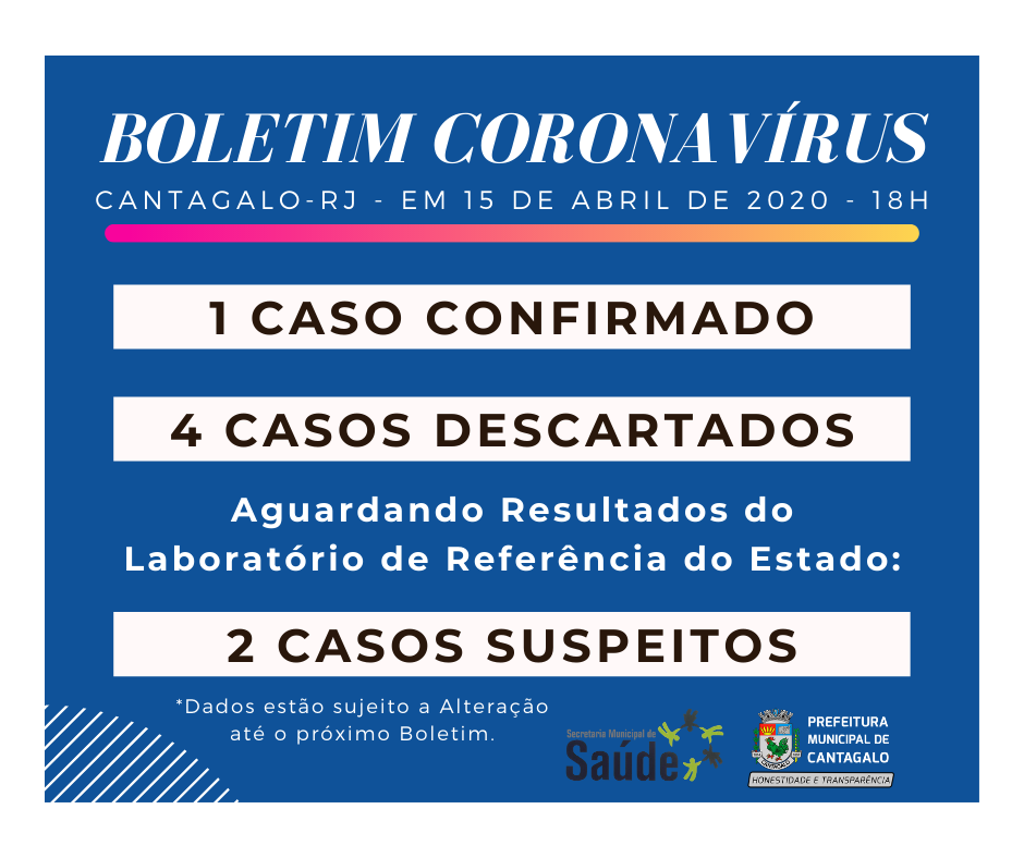 Boletim de Informa&ccedil;&otilde;es Coronav&iacute;rus