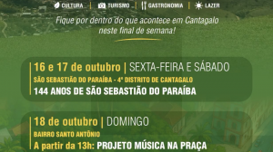 AGENDA SEMANAL DE EVENTOS | CANTAGALO/RJ