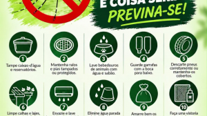 Dengue é coisa séria! Previna-se!