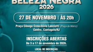 Vem aí o Concurso Beleza Negra 2026!