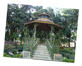 Coreto da praça na cidade de Cantagalo RJ