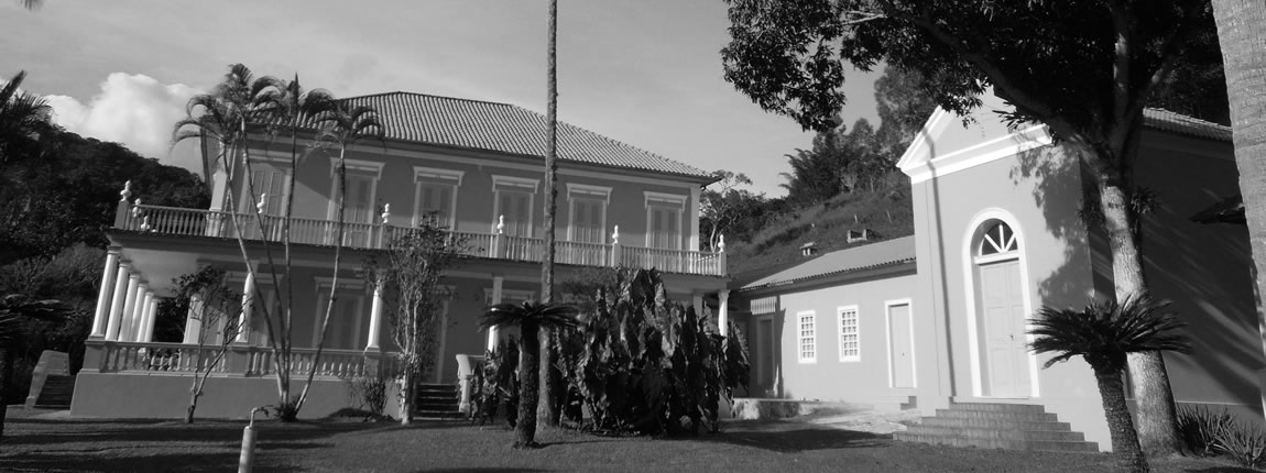 Casa Palacete no Município de Cantagalo RJ (foto em preto e branco)